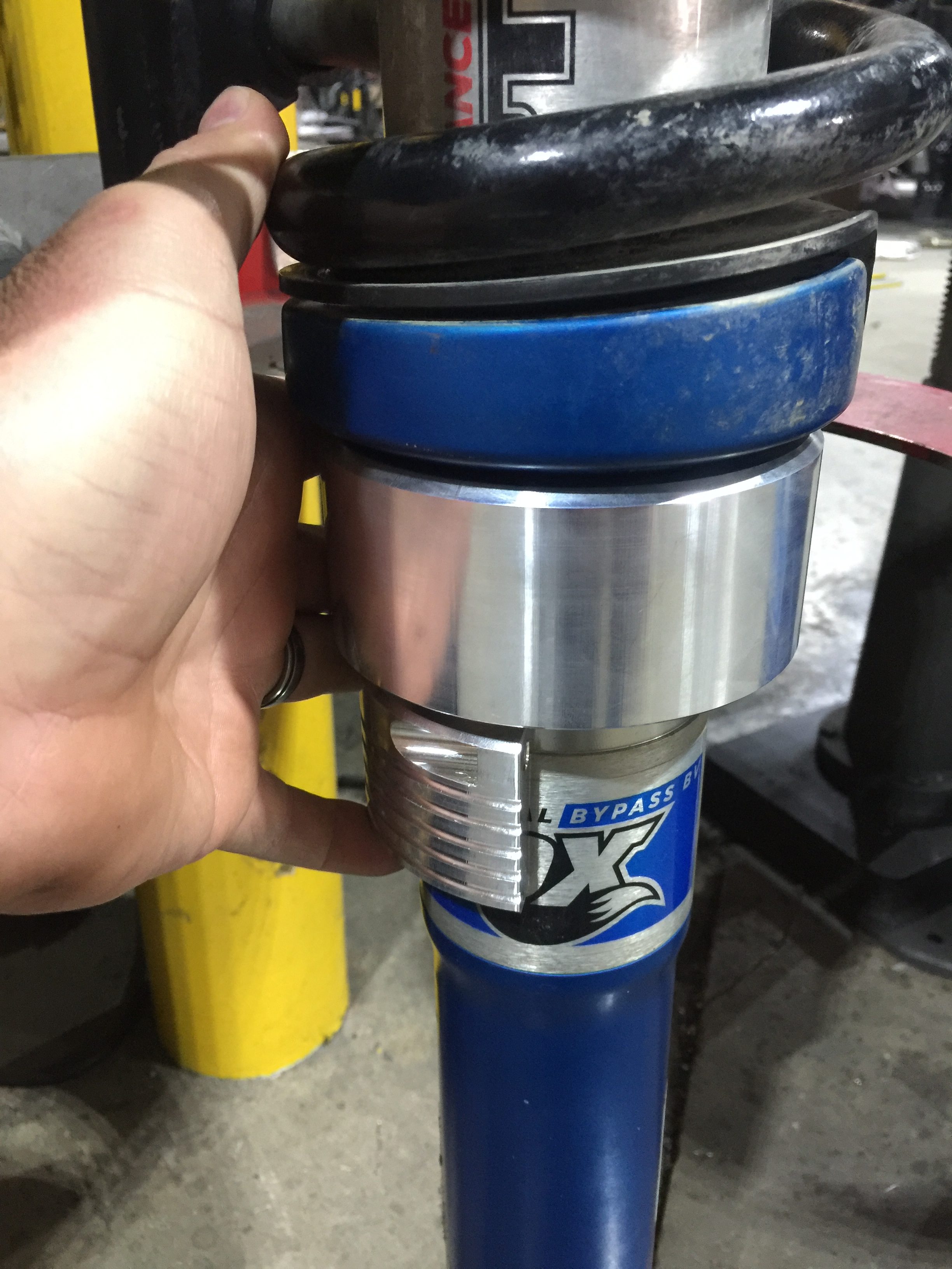 2017 UP Raptor Adjustable Spring Perch Collar Texas Shock Works