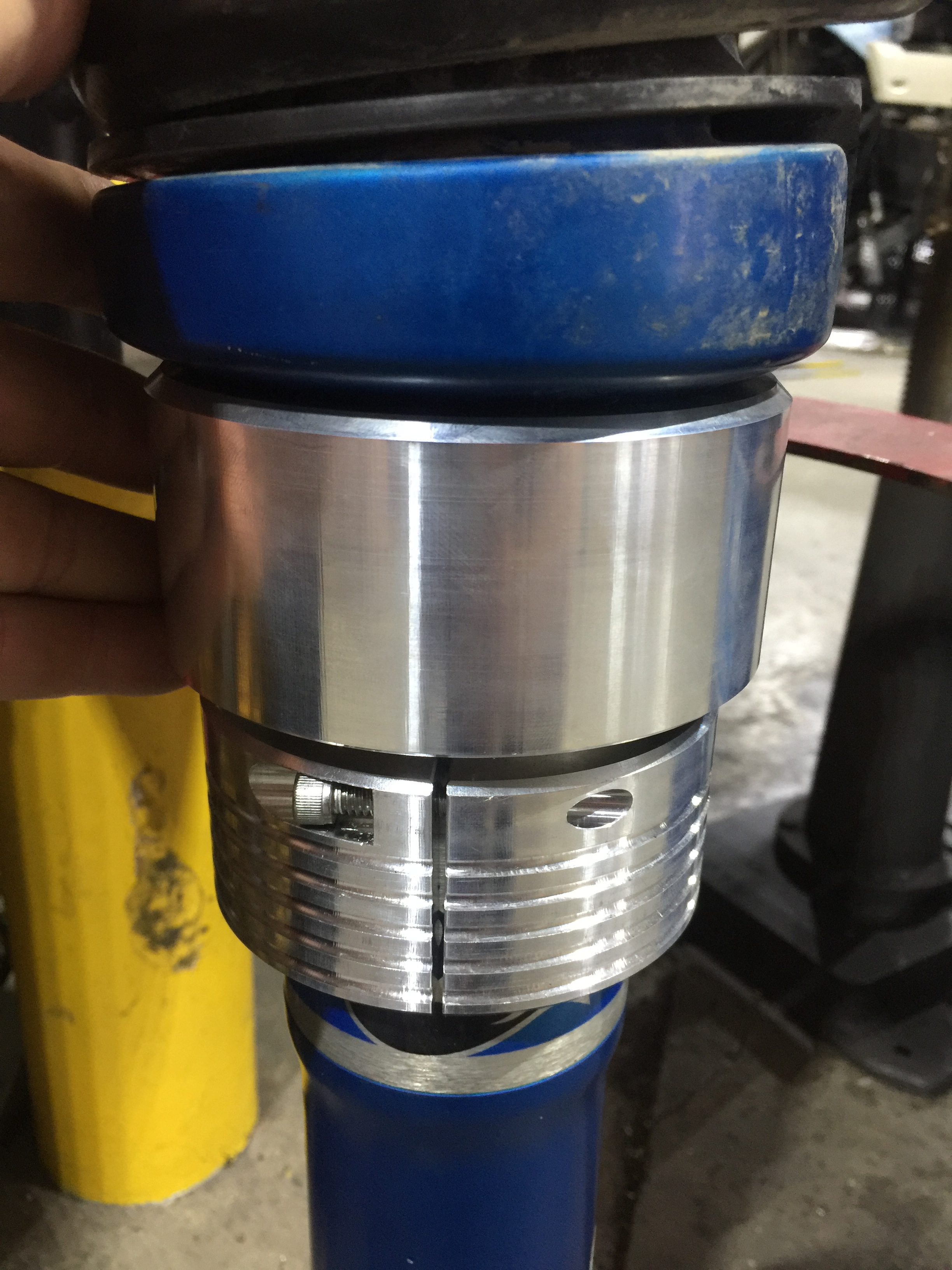 2017 UP Raptor Adjustable Spring Perch Collar Texas Shock Works