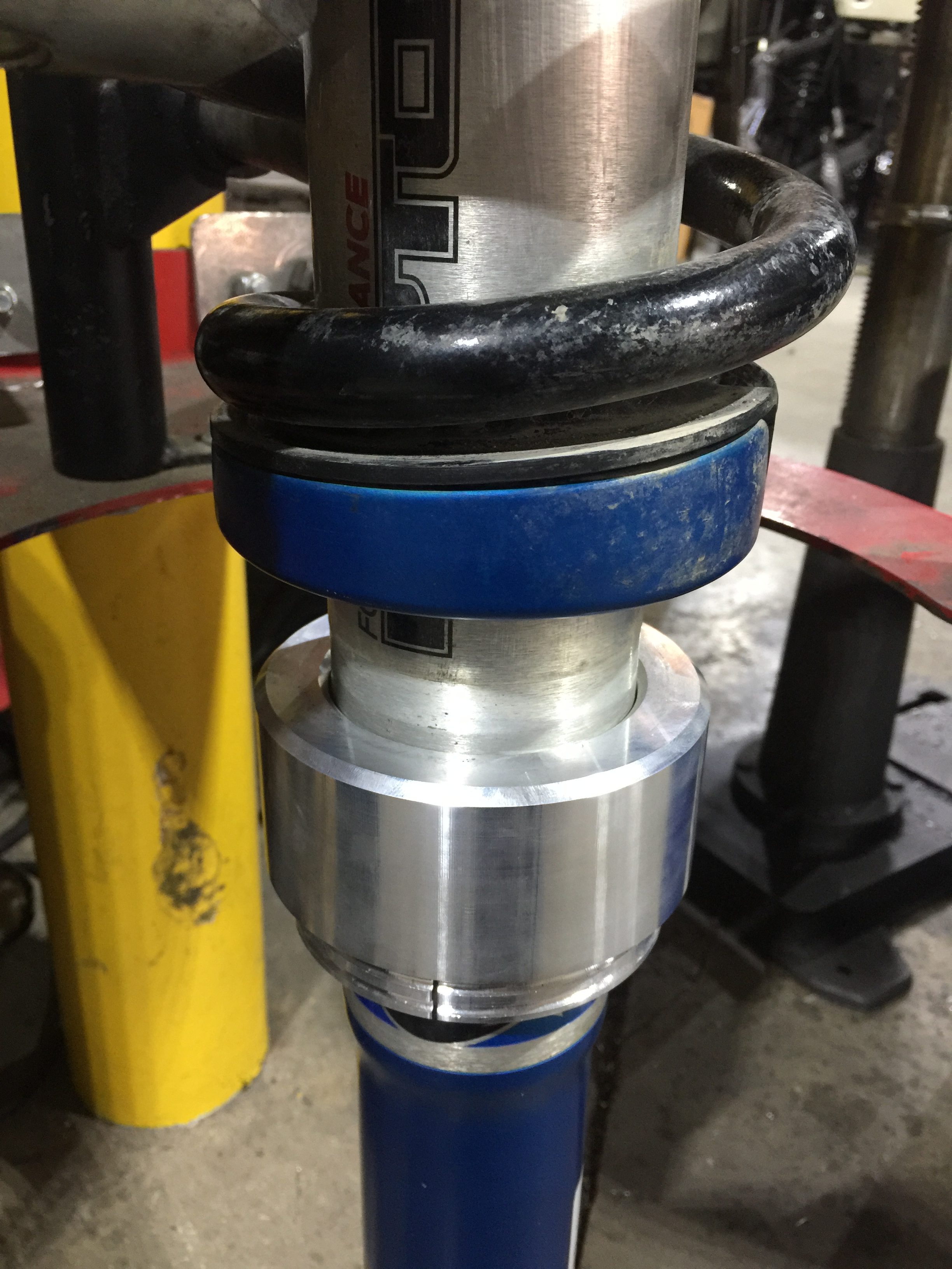 2017 UP Raptor Adjustable Spring Perch Collar Texas Shock Works